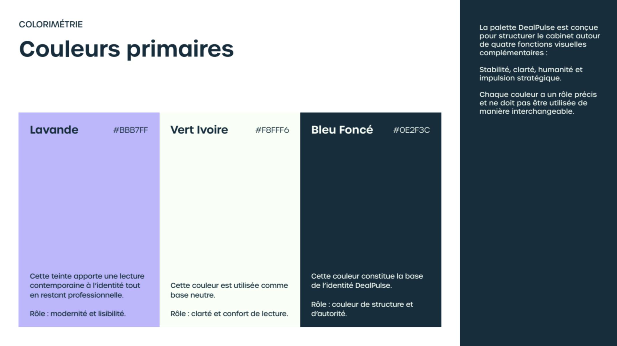 Charte graphique DealPulse