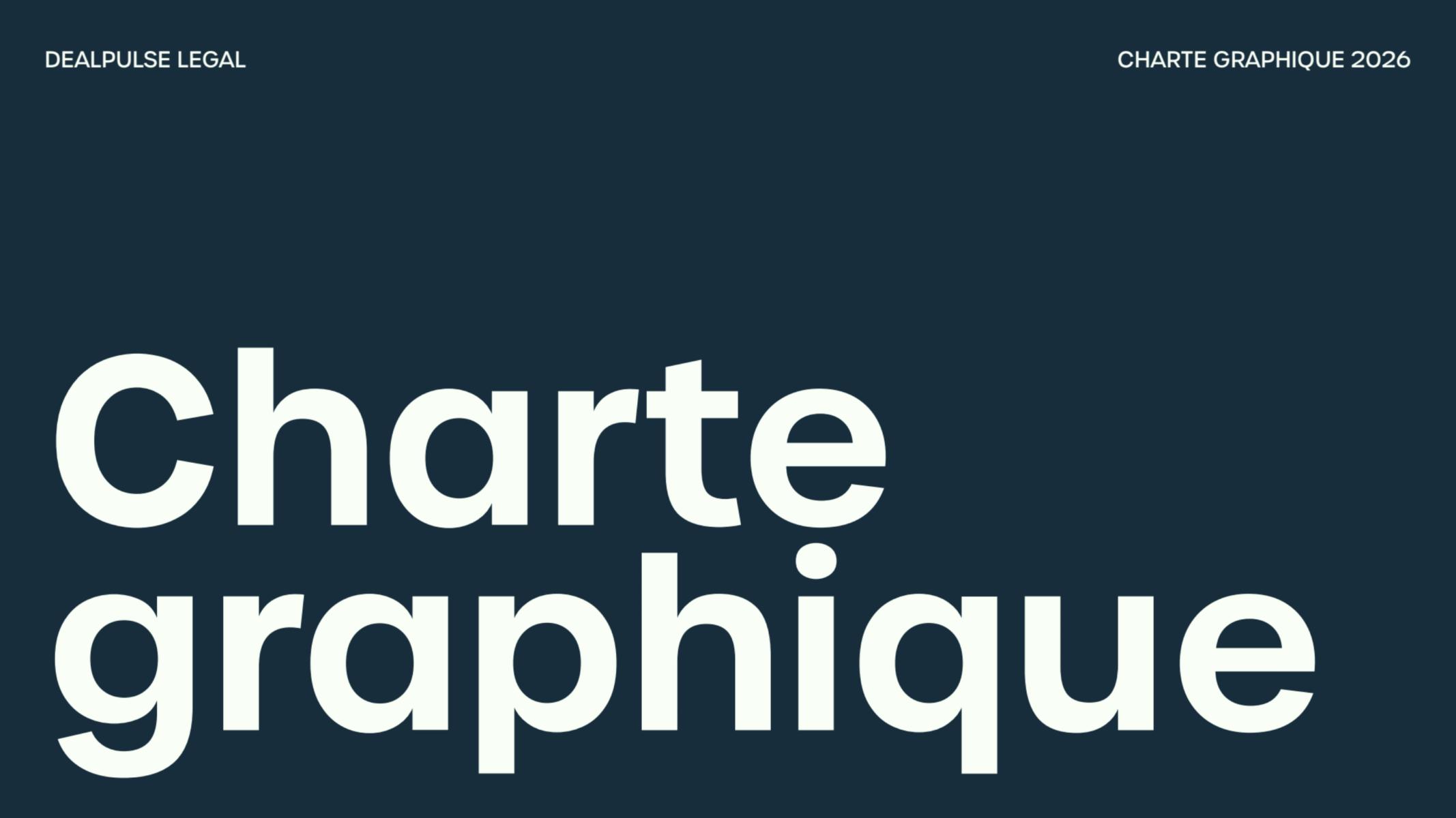 Charte graphique DealPulse