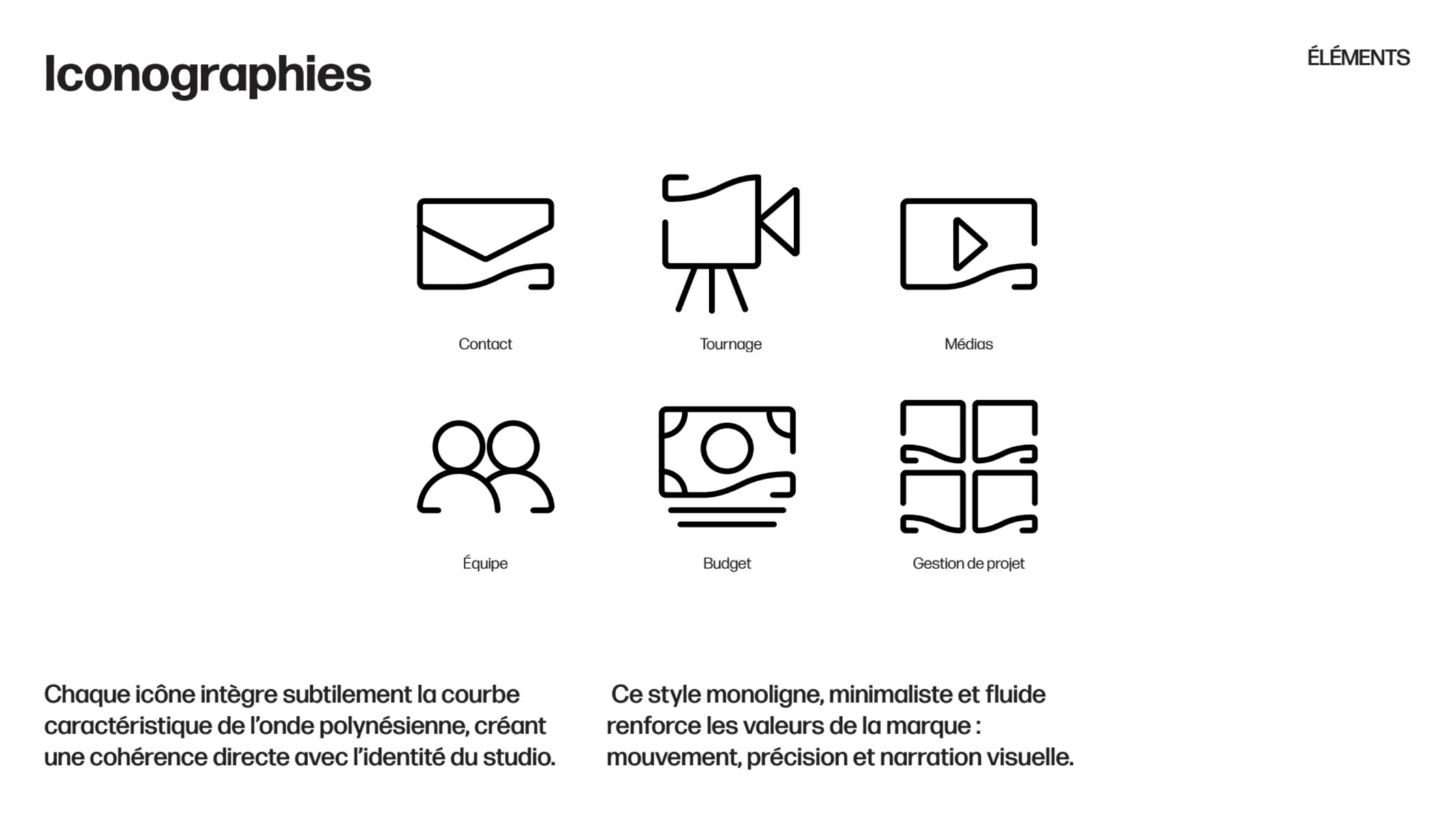 Éléments graphiques Otea Production