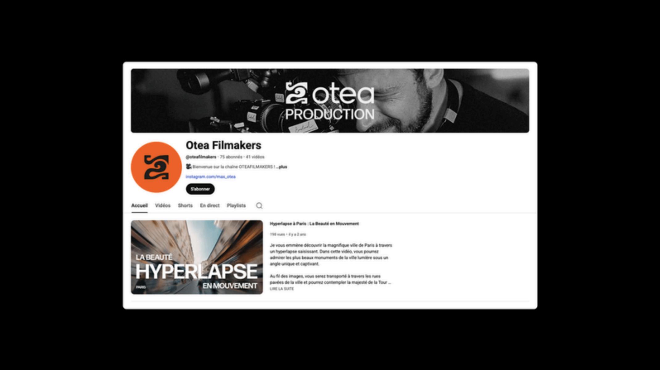 Éléments graphiques Otea Production