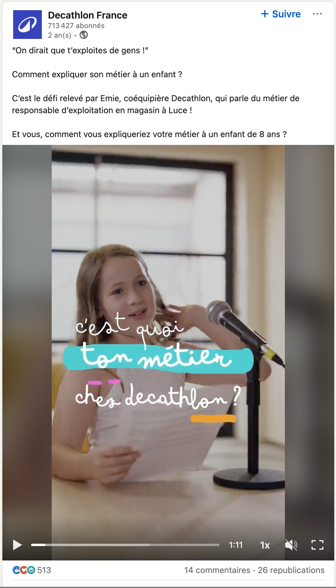 decathlon campagne marque employeur