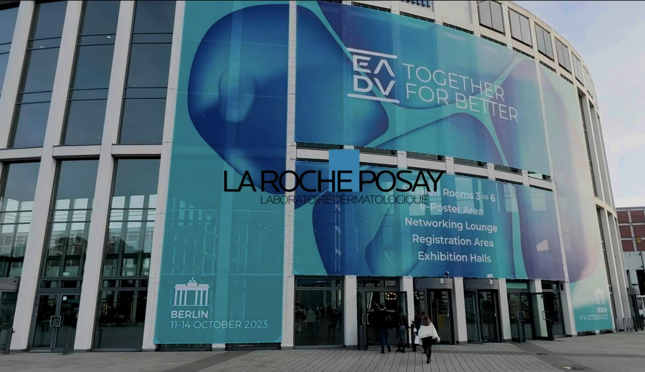 Screenshot vidéo corporate La Roche Posay Congrès EADV