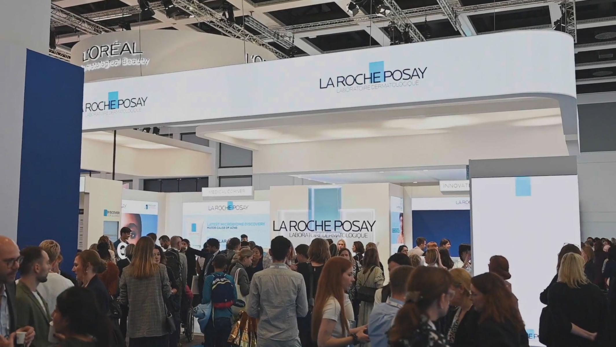 Screenshot vidéo corporate La Roche Posay Congrès EADV