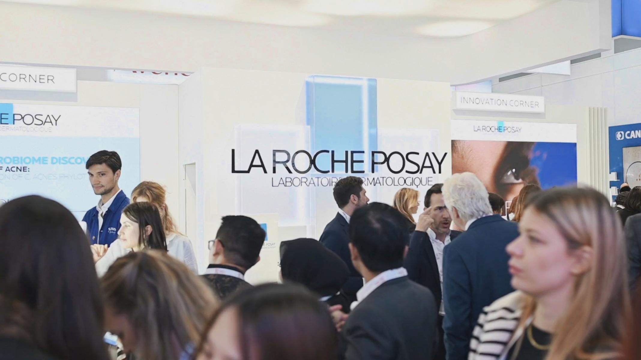 Screenshot vidéo corporate La Roche Posay Congrès EADV