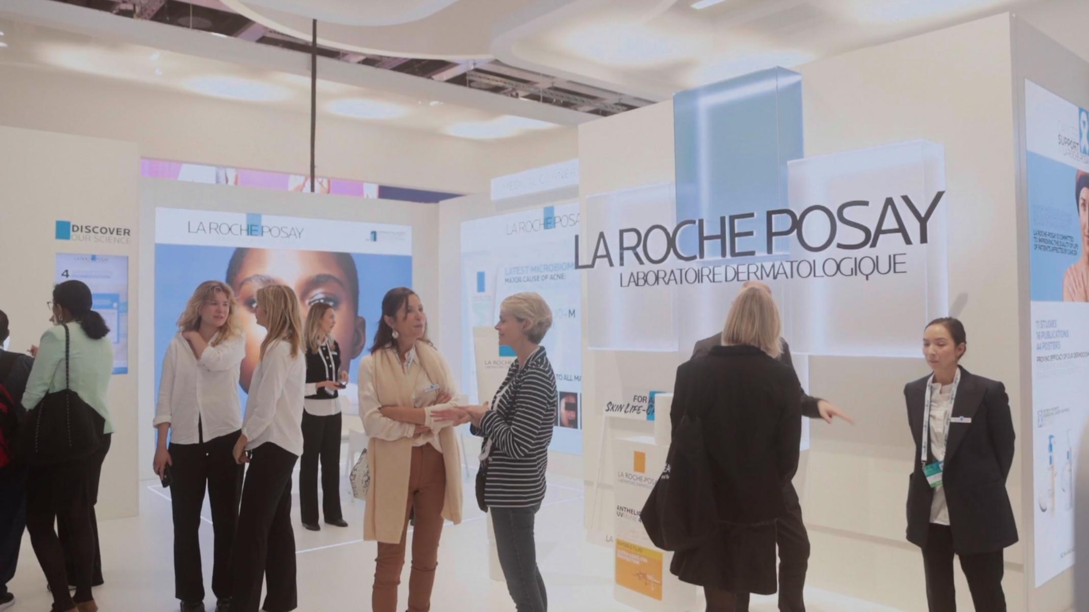 Screenshot vidéo corporate La Roche Posay Congrès EADV