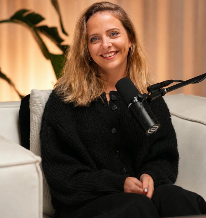 portrait fondatrice rosad enregistrement de podcast