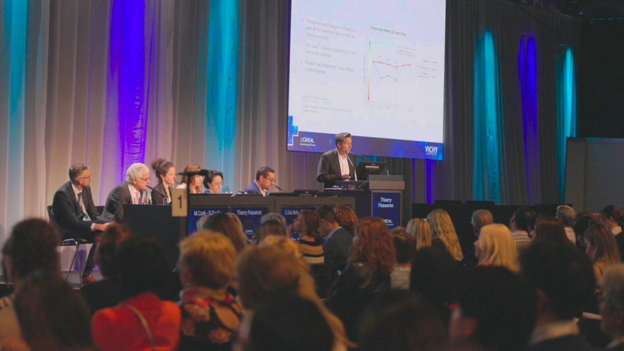 Screenshot vidéo corporate La Roche Posay Congrès EADV