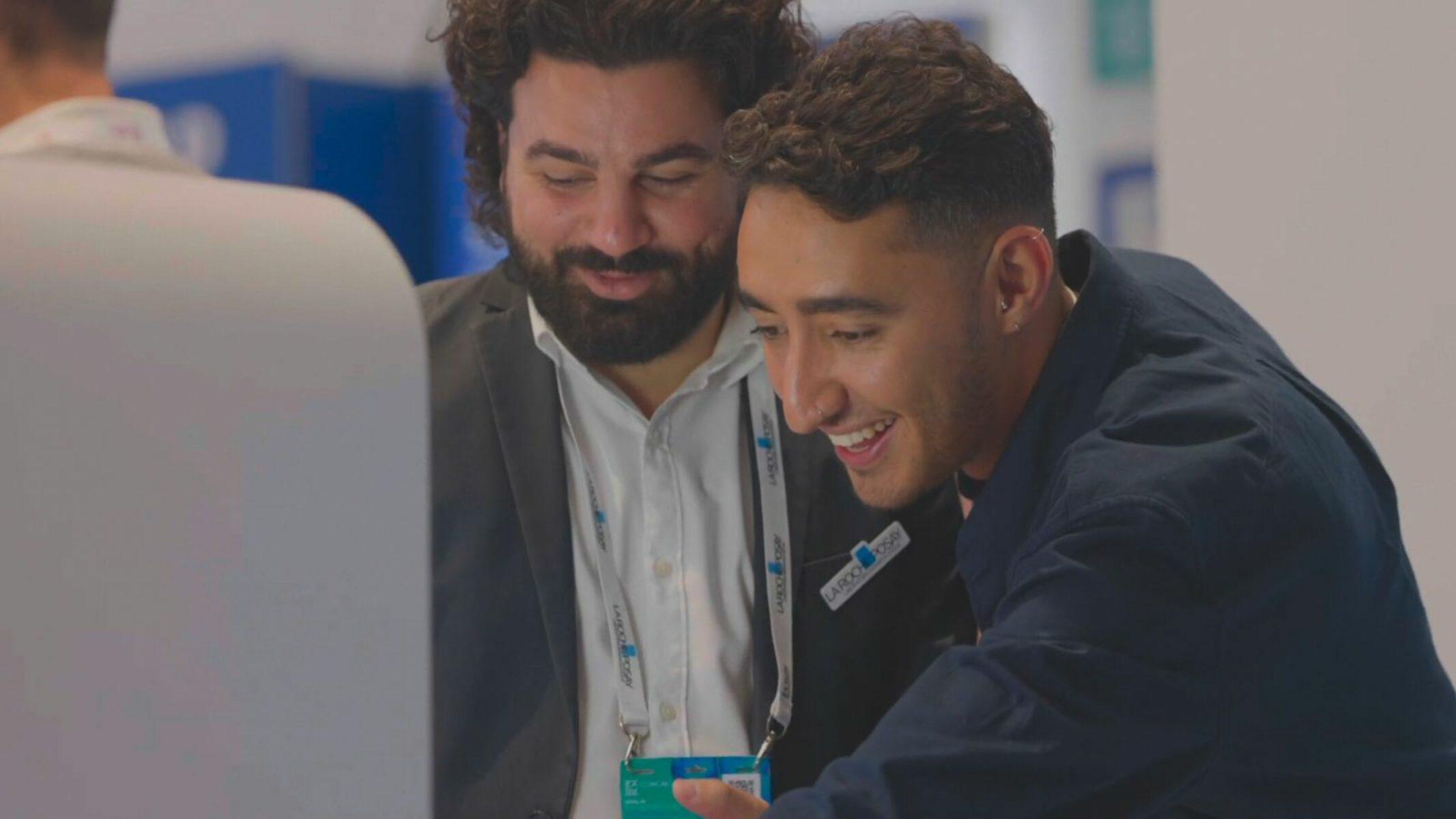 Screenshot vidéo corporate La Roche Posay Congrès EADV