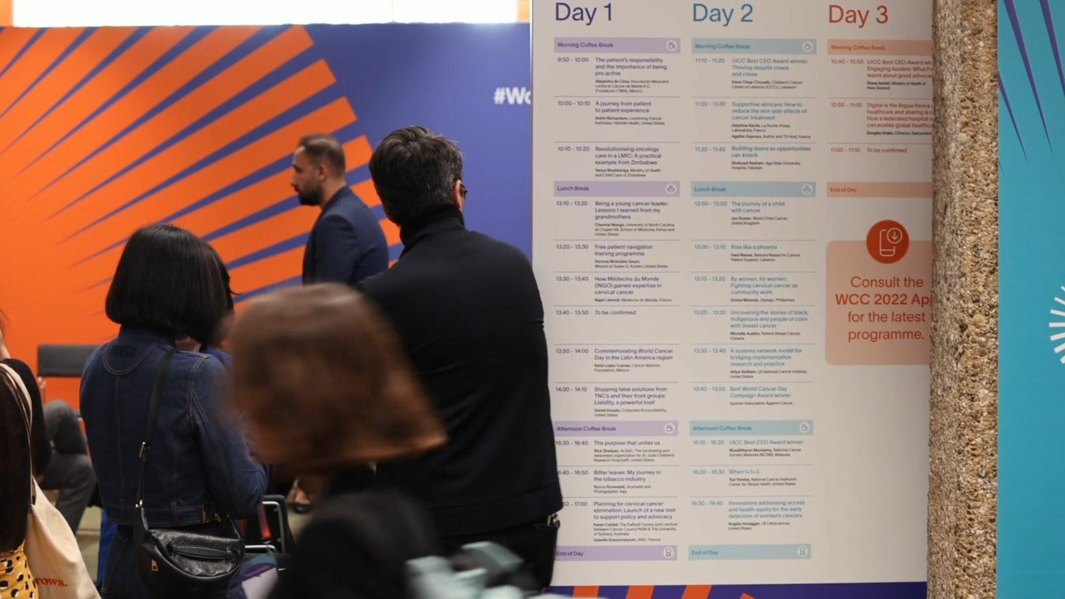 Screenshot vidéo corporate La Roche Posay World Cancer Congress