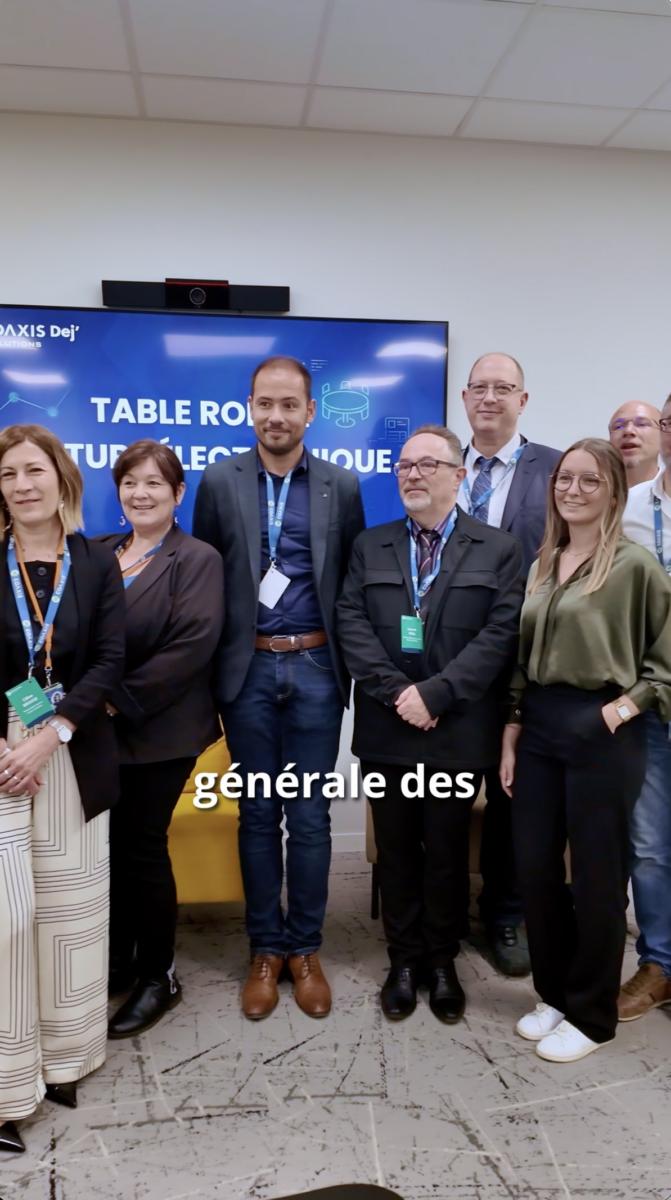 Table ronde facturation électronique Coaxis